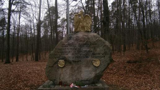 Obelisk poświęcony pamięci żółnierzy powstania listopadowego, Danusia