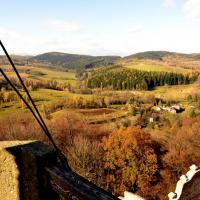 Widok z wieży na Góry Sowie, MelanosChole