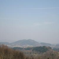 Widok na Rudawy Janowickie, Ela