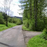 Początek mojego czarnego szlaku z Rycerki Dolnej na Parszywke Wlk, DoRi