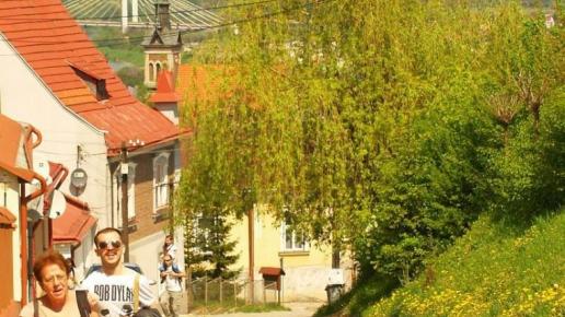 wspinaczka-w drodze na kopiec tatarski, Rene