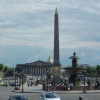 Pl. Concord, obelisk na miejscu dawnej gilotyny, Jan Nowak