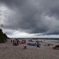 Pochmurna plaża w Jastrzębiej Górze, Marcin_Henioo