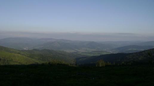 Panorama ze zboczy Baraniej Góry, DoRi