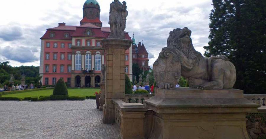 Zamek Książ - Tarasy - zdjęcie