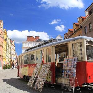 Zabytkowy tramwaj w Jeleniej Górze