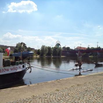 bulwar nad Wartą i pływające fontanny, Danusia