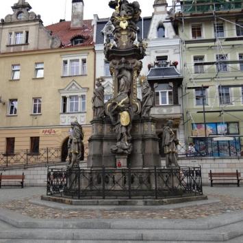 Figura na rynku w Bystrzycy Kłodzkiej, Marcin_Henioo