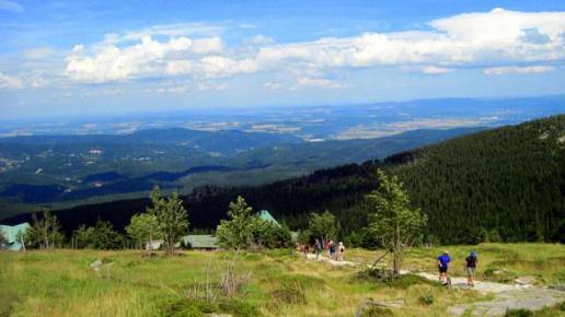 widok nad schroniskiem Pod Łabskim Szczytem, Roman Świątkowski