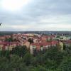 widok ze wzgórza zamkowego na miasto, Danusia