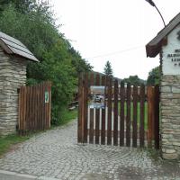 wejście do skansenu Muzeum Budownictwa Ludowego, Danusia