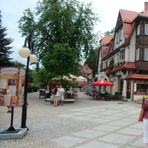 Deptak w Polanicy Zdroju