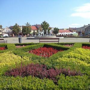 Trójkątny Rynek w Łowiczu