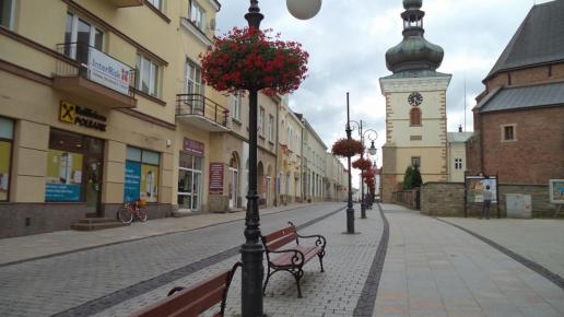 w stronę Rynku w Krośnie, Danusia