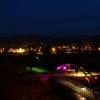 nocna panorama Węgierskiej Górki, stanisław m