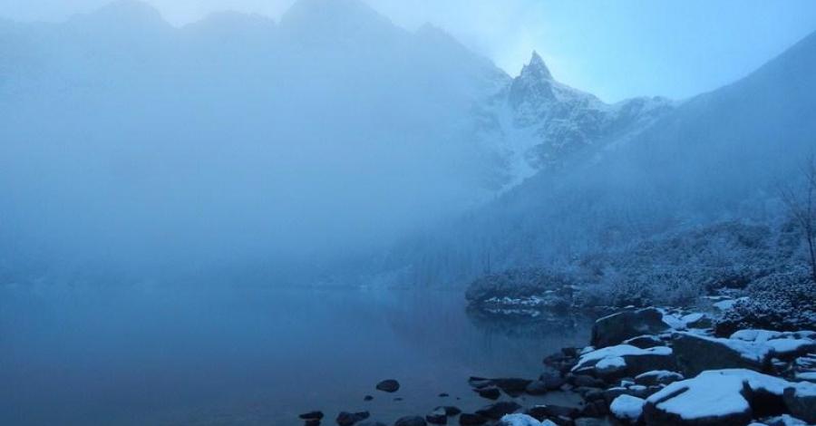 Morskie Oko w listopadzie - zdjęcie
