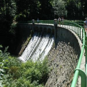 Zapora na Łomnicy w Karpaczu