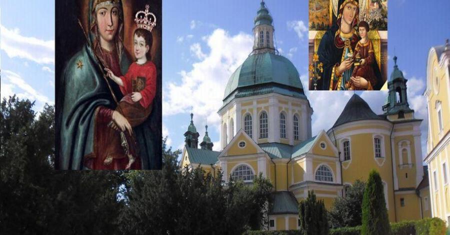 Sanktuaria Maryjne -"majówki" przy figurkach ,grotach ,kapliczkach - zdjęcie