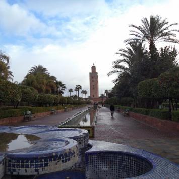 Marrakesz,meczet Koutoubija, Danusia