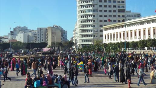 Plac Mohameda V w Casablance, Danusia