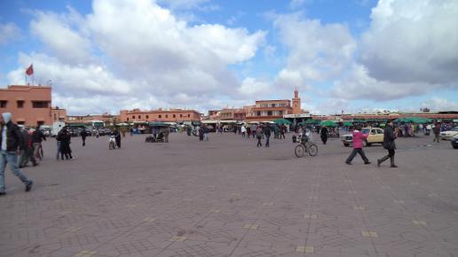 Marrakesz, Plac Djemma el Fna,suk, Danusia