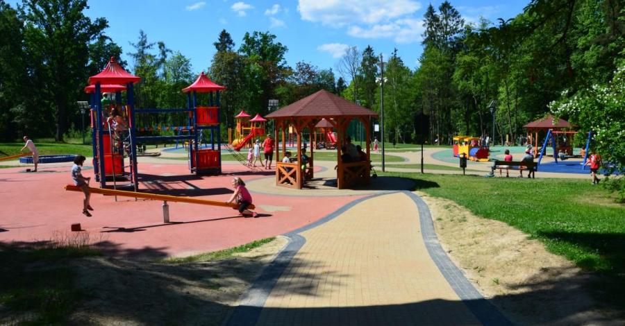 Rabka - park spacerowo - zdjęcie