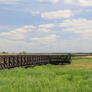 Kładka nad Narwią Waniewo-Śliwno