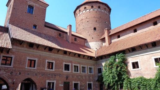 zamek,dziedziniec, Danusia