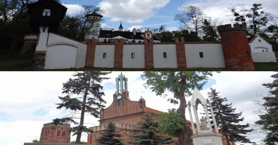 Miłosław - Wlkp .700 letnie miasto- Wiosna Ludów -zameczek mysliwski z XIX w - zdjęcie