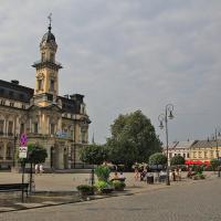 Rynek i Ratusz w Nowym Sączu