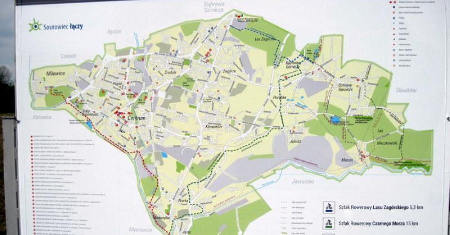 Zagłębie Dąbrowskie (Sosnowiec-trasy rowerowe) - zdjęcie
