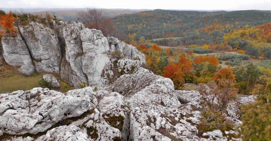 I cz. Jurajski październik - Kroczyce i Góra Zborów - zdjęcie
