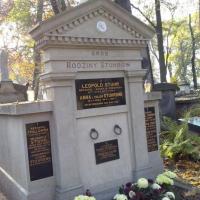 grób rodziny Stuhr, mokunka