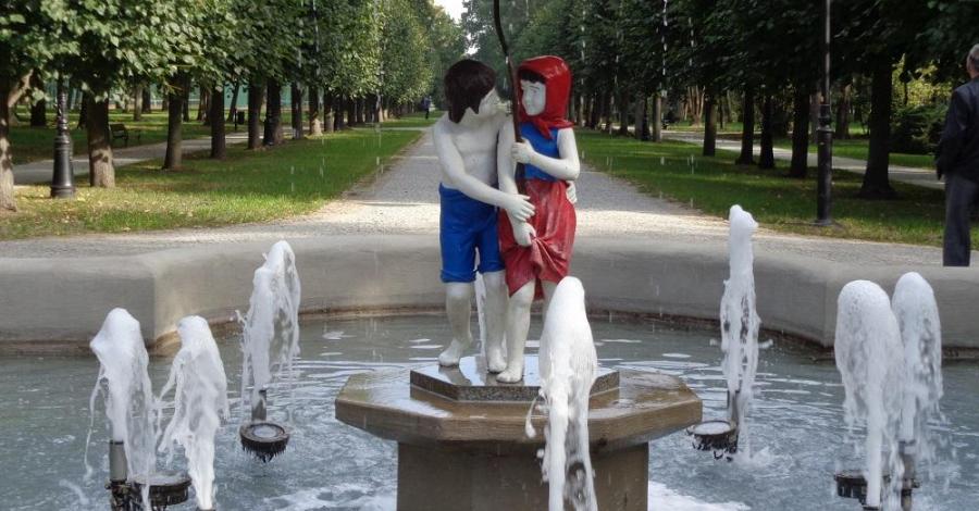 Na deptaku w Ciechocinku - zdjęcie