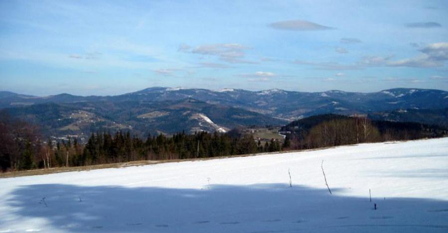 Beskid Śląski: Soszów Wielki, Stożek Wielki (zima). - zdjęcie