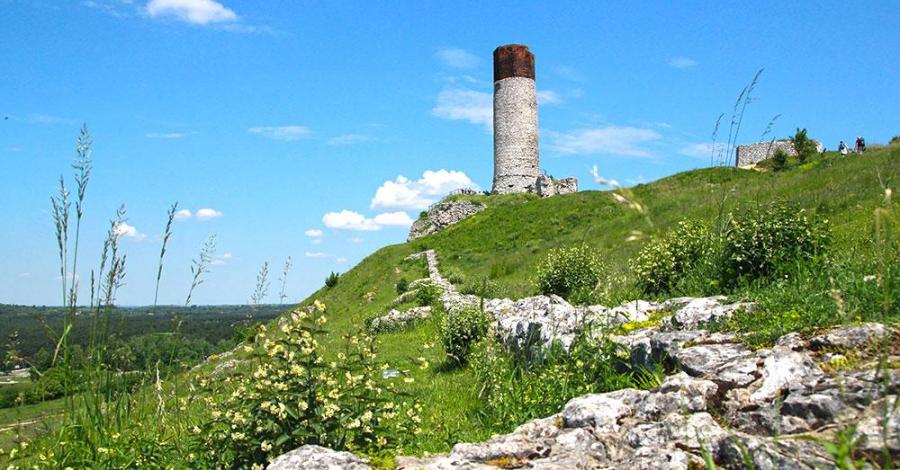 Olsztyn - zamek, Góry Towarne i Jurajski Giewont - zdjęcie