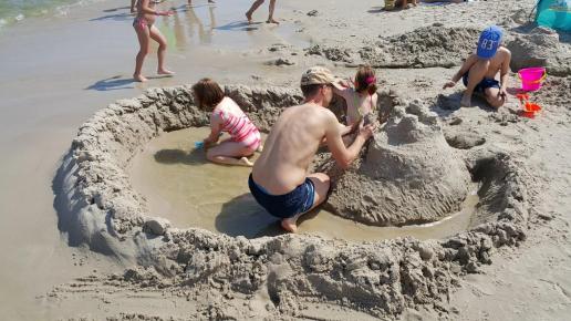 plaża w Karwi, wienie