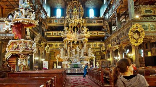 wnętrze kościoła w Świdnicy, fot. Mariusz Grzyb, Magdalena