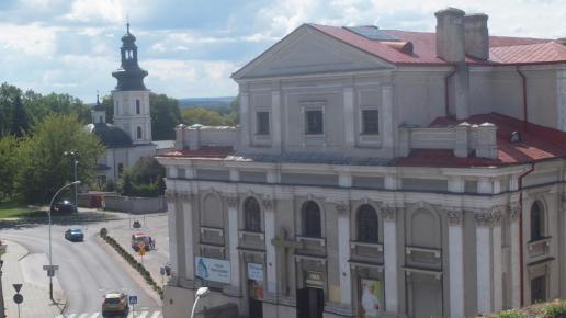 Widok z Bastionu VII - Kościoiły Franciszkanów i Św. Mikołaja, Tadeusz Walkowicz