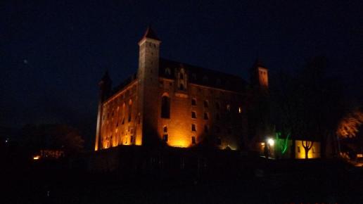 Zamek w Gniewie-nocą, Danusia