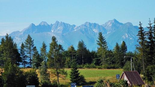 panorama z Czorsztyna na Tatry, Magdalena