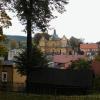 widok z kalwarii na klasztor i budynki ta i 2 kolejne foty, mokunka