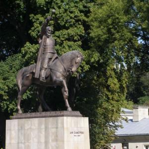 Pomnik Jana Zamoyskiego w Zamościu