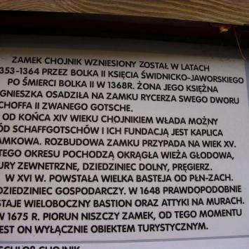 historia zamku Chojnik, Marcin M