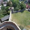 Widok z Wieży Dziobowej na dziedziniec turniejowy, Danusia