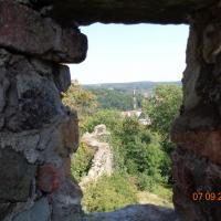 Widok na zamek Świny, Danusia