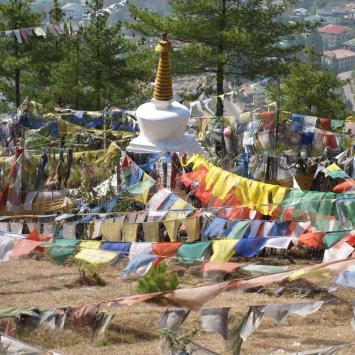 25.04.2009. Stupa i mantry na wzgórzu, Tadeusz Walkowicz