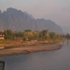 Poranek w Hotelu Vang Vieng, Tadeusz Walkowicz