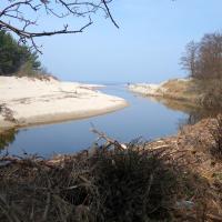 Niechorze, W drodze na plażę, Anja