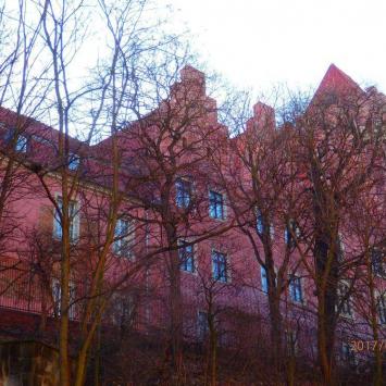 zamek PIi od str ogrodow , Barsolis Karol Turysta Kulturowy